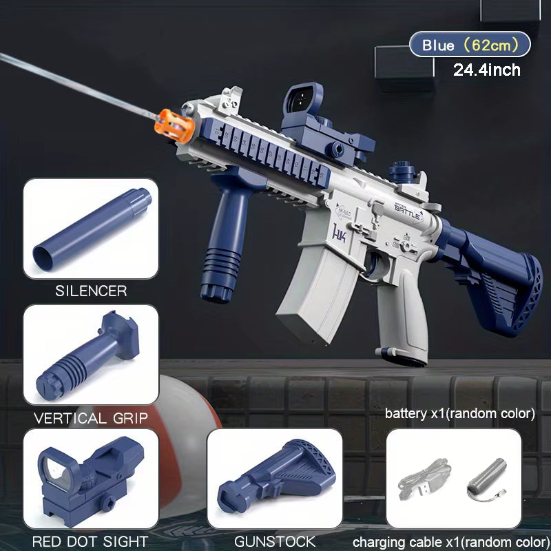 Automatic Summer Electric Toy Water Gun Large-Capacity Water Gun Beach Outdoor Water Fight Swimming Pool Toys Gifts