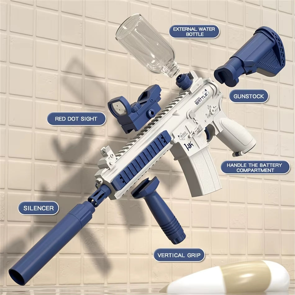 Automatic Summer Electric Toy Water Gun Large-Capacity Water Gun Beach Outdoor Water Fight Swimming Pool Toys Gifts