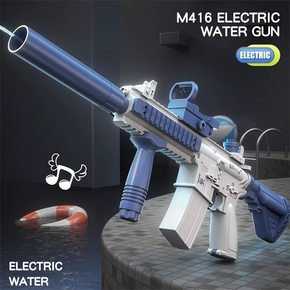Automatic Summer Electric Toy Water Gun Large-Capacity Water Gun Beach Outdoor Water Fight Swimming Pool Toys Gifts